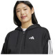 Adidas Γυναικεία ζακέτα Essentials 3-Stripes Full-Zip Fleece Hoodie